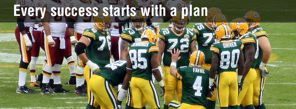 Every success starts with a plan